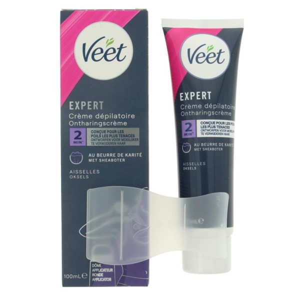 Veet Expert ontharingscreme oksels (100 Milliliter)