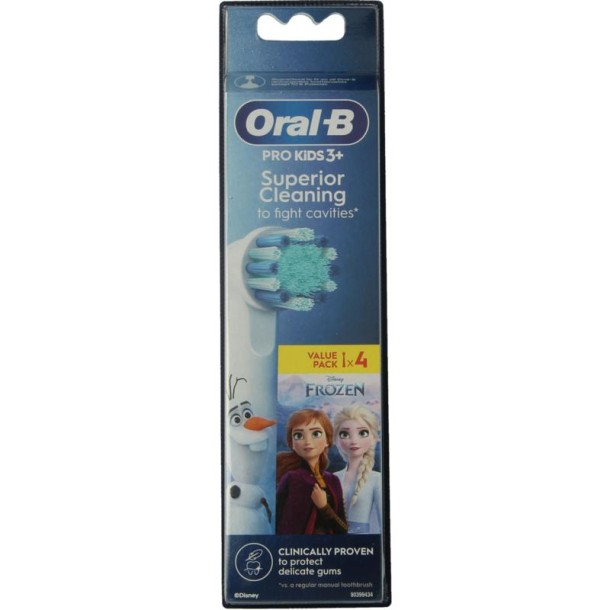 Oral B Opzetborstel kids frozen 4 Stuks