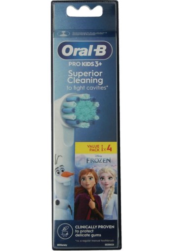 Oral B Opzetborstel kids frozen 4 Stuks