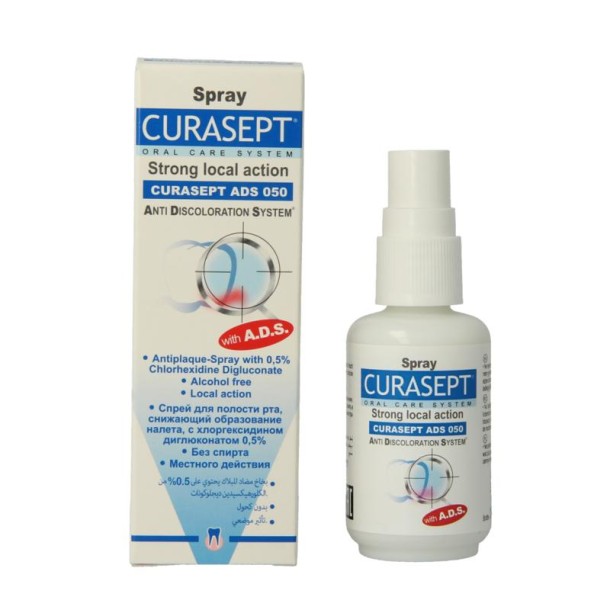 Curasept ADS mondspray chloorhexidine 0.5% (30 Milliliter)