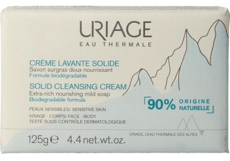 Uriage Thermaal water creme lavante solide (125 Gram)