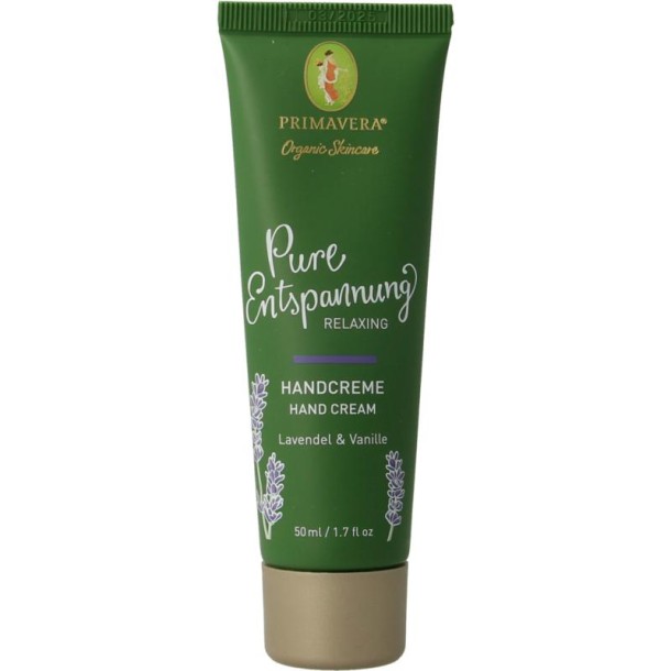 Primavera Relaxing hand cream (50 Milliliter)