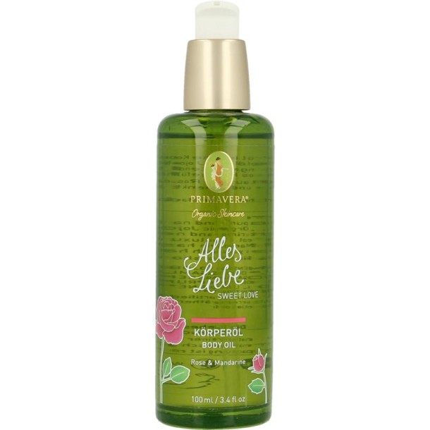 Primavera Sweet love body oil (100 Milliliter)