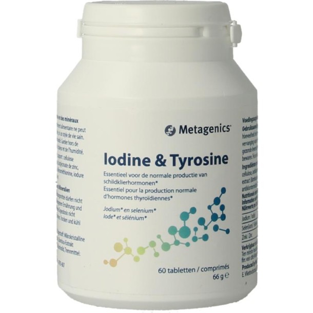 Metagenics Iodine & tyrosine (60 Tabletten)