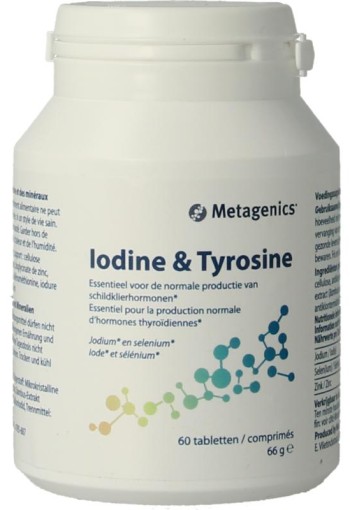 Metagenics Iodine & tyrosine (60 Tabletten)