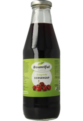 Bountiful Kersensap bio (750 Milliliter)