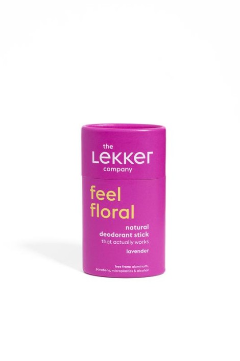 Lekker Company Deodorant stick lavendel (40 Gram)