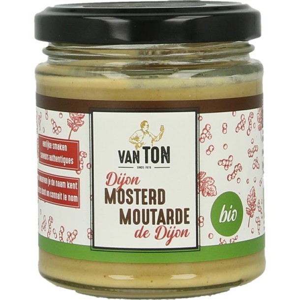 Van Ton Mosterd Dijon bio (170 Gram)