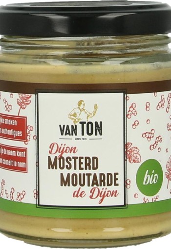 Van Ton Mosterd Dijon bio (170 Gram)