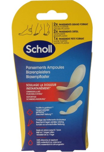 Scholl Blarenpleisters mix (5 Stuks)