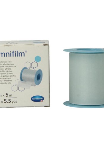 Hartmann Omnifilm fixatiepleister folie 5m x 5cm (1 Stuks)