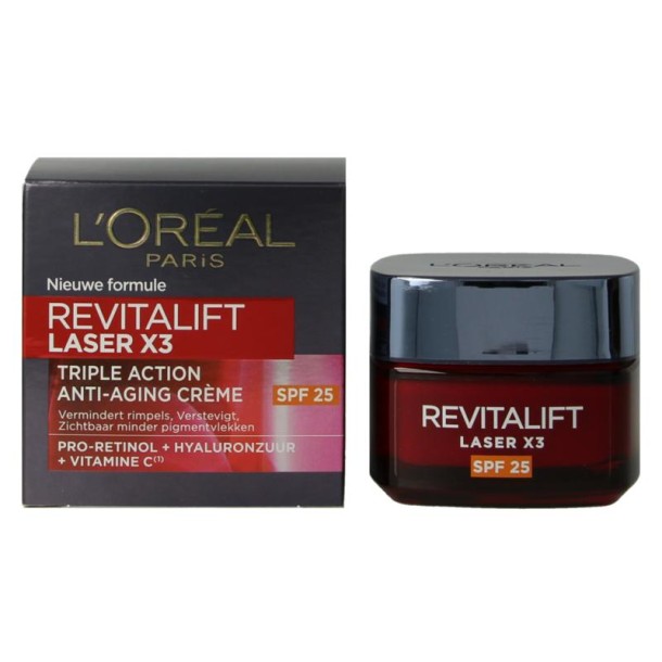 L'Oreal Paris Revitalift laser X3 dagcreme SPF25 (50 Milliliter)