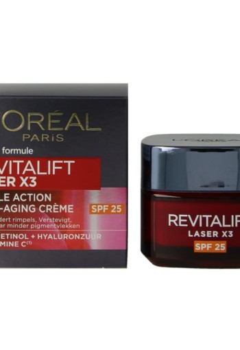 L'Oreal Paris Revitalift laser X3 dagcreme SPF25 (50 Milliliter)