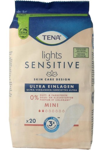 Tena Light pads sensitive mini (20 Stuks)