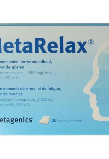 Metagenics Metarelax sachets (40 Sachets)