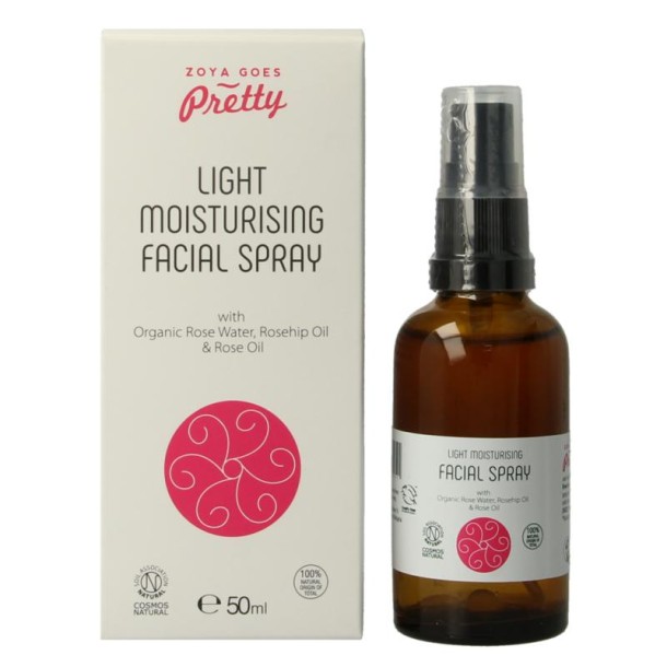 Zoya Goes Pretty Light moisterizing facial spray (50 Milliliter)