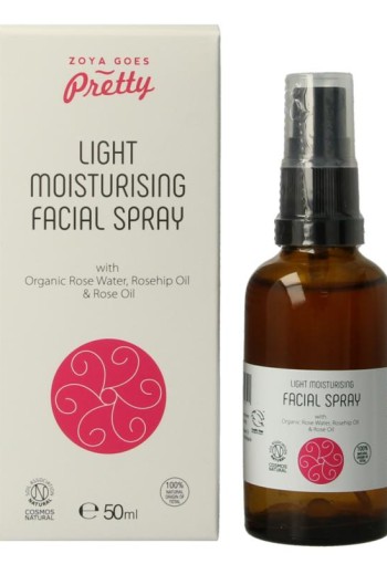 Zoya Goes Pretty Light moisterizing facial spray (50 Milliliter)