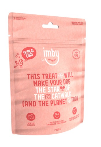 Imby Pet Food Hondensnack biscuit insecteneiwitten (100 Gram)