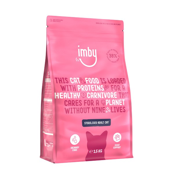 Imby Pet Food Kattenbrokken insecteneiwitten (1500 Gram)