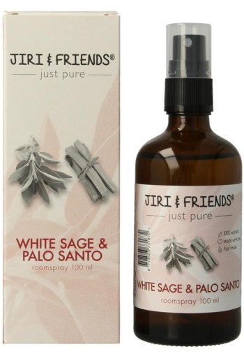 Jiri & Friends Aromatherapy spray palo santo white sage (100 Milliliter)