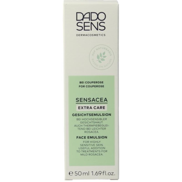 Dado Sens Sensacea extra care face emulsie bio (50 Milliliter)