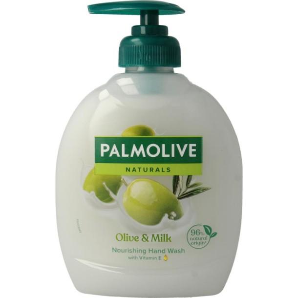 Palmolive Naturals handzeep melk&olijf (300 Milliliter)