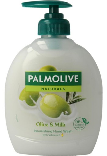 Palmolive Naturals handzeep melk&olijf (300 Milliliter)