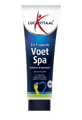 Lucovitaal Voetspa exfolieer & hydrateer (75 Milliliter)