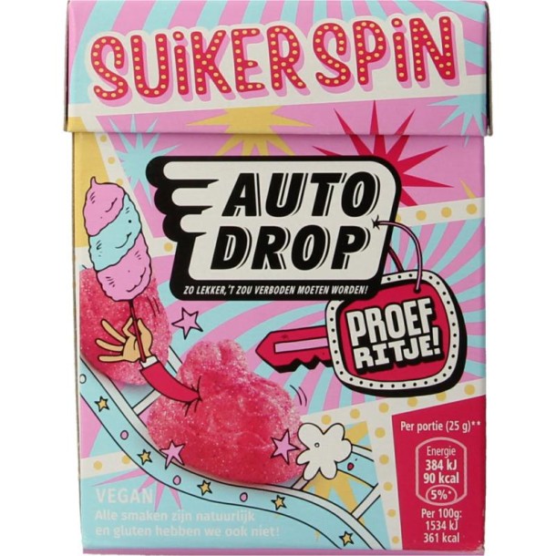 Autodrop Proefritje suikerspin (275 Gram)