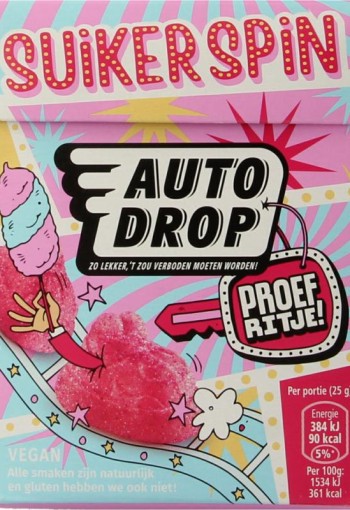 Autodrop Proefritje suikerspin (275 Gram)