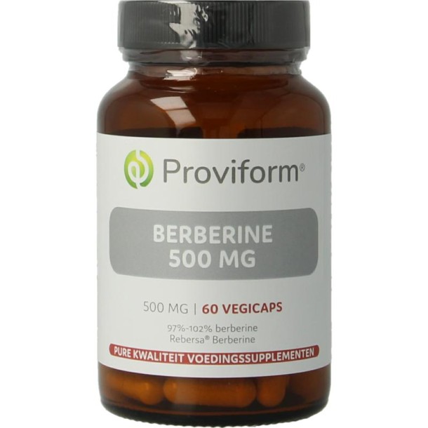 Proviform Berberine 500mg Rebersa (60 Vegetarische capsules)