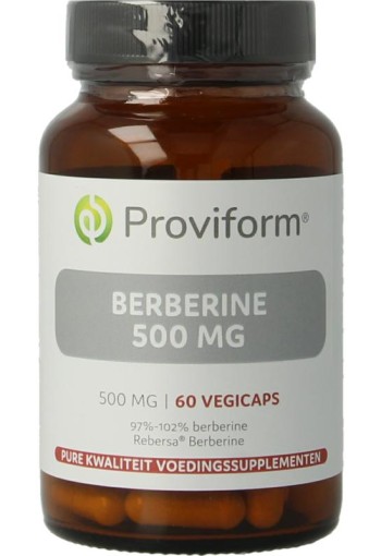 Proviform Berberine 500mg Rebersa (60 Vegetarische capsules)