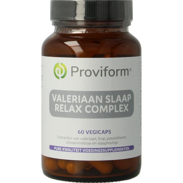 Proviform Valeriaan slaap relax complex (60 Vegetarische capsules)