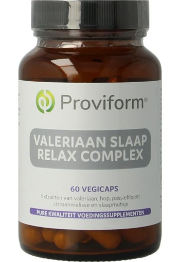 Proviform Valeriaan slaap relax complex (60 Vegetarische capsules)