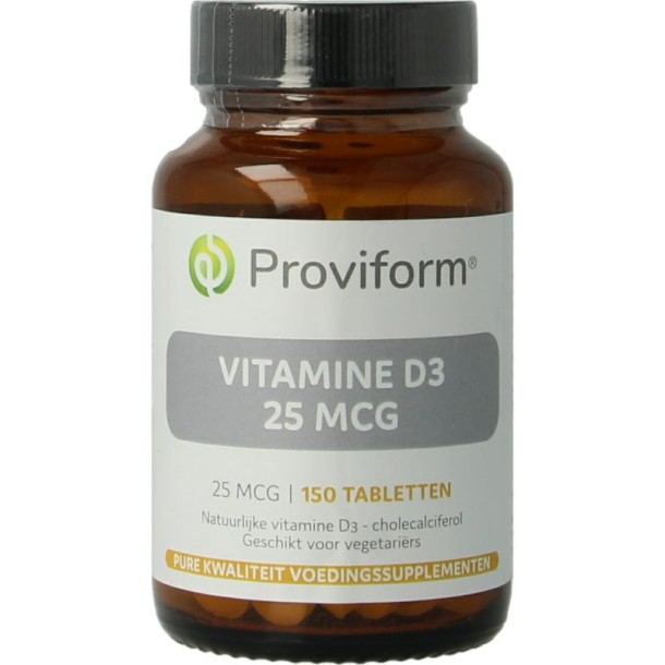 Proviform Vitamine D3 25mcg (1000IE) (150 Tabletten)