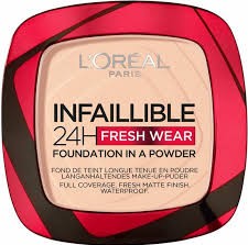 L'Oréal Paris Infaillible 24H Fresh Wear Foundation in a Powder 180 Rose Sand