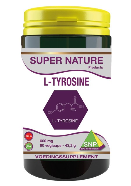 SNP L-Tyrosine 600mg puur (60 Capsules)