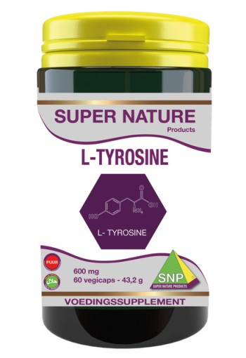 SNP L-Tyrosine 600mg puur (60 Capsules)