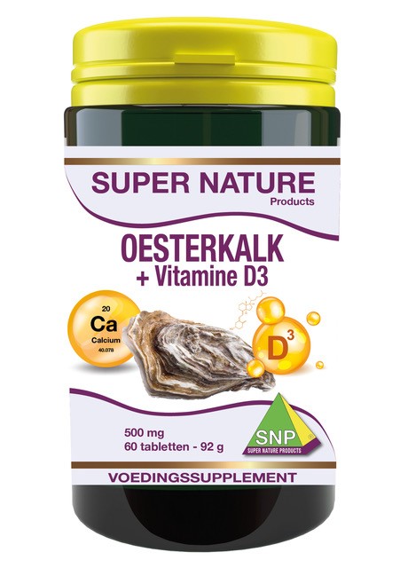 SNP Oesterkalk vitamine D3 (60 Tabletten)