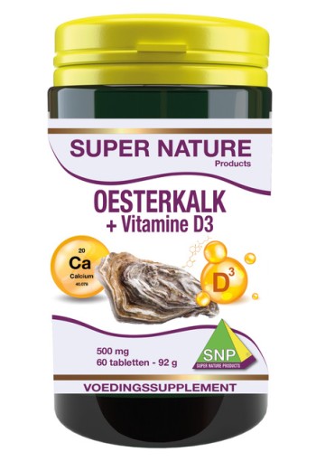 SNP Oesterkalk vitamine D3 (60 Tabletten)