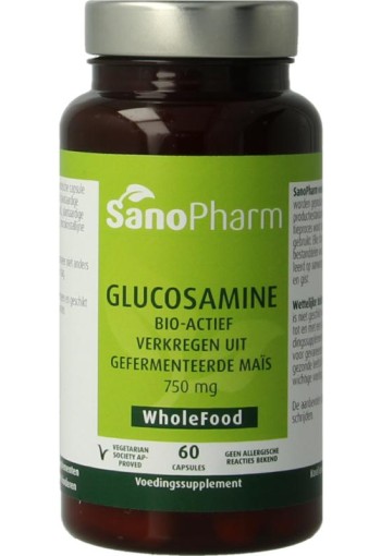 Sanopharm Glucosamine 750mg vegan (60 Capsules)