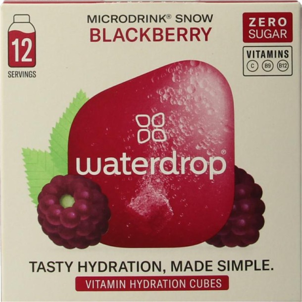 Waterdrop Microdrink braam (12 Stuks)