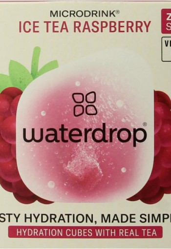 Waterdrop Microdrink ice tea framboos (12 Stuks)