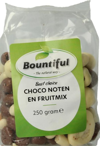 Bountiful Choco noten fruitmix (250 Gram)