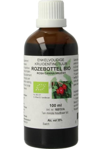 Natura Sanat Rosa canina / rozebottel tinctuur bio (100 Milliliter)