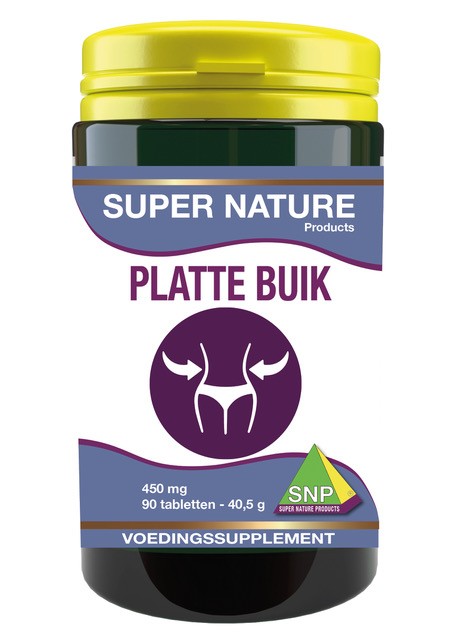 SNP Platte buik (90 Tabletten)