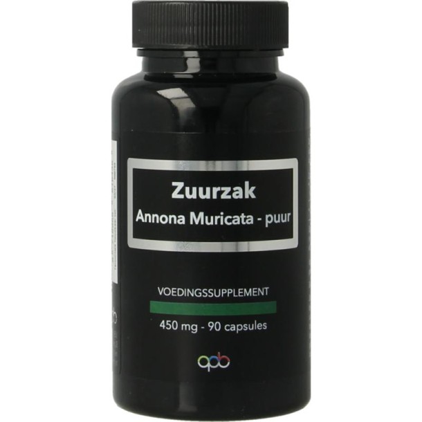 Apb Holland Zuurzak (Annona murricata) 450mg puur (90 Capsules)