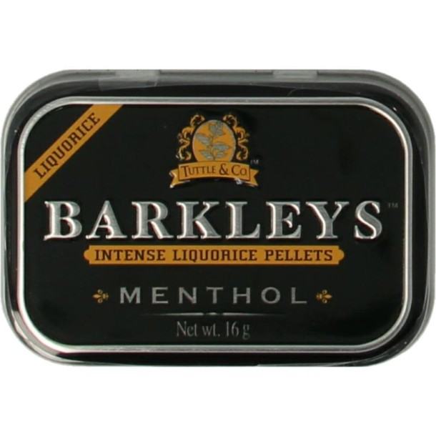 Barkleys Liquorice pellets menthol (16 Gram)