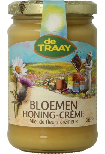 Traay Bloemen honing creme (350 Gram)