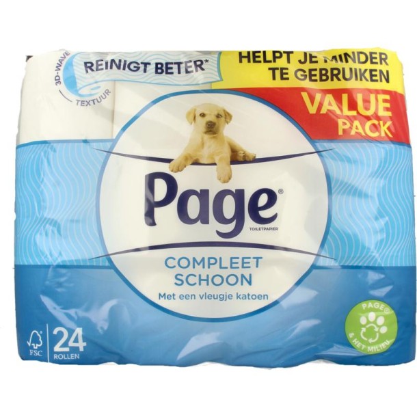 Page Compleet schoon (24 Rol)